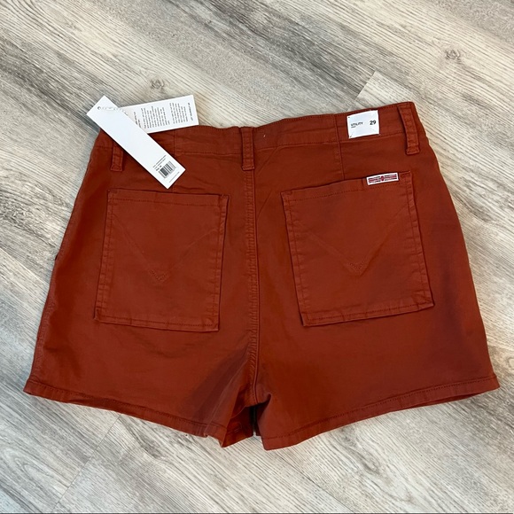 Hudson Utility Washed Rust Shorts Size 29 - Picture 5 of 10
